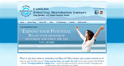 Desktop Screenshot of carolinaset-massage.com